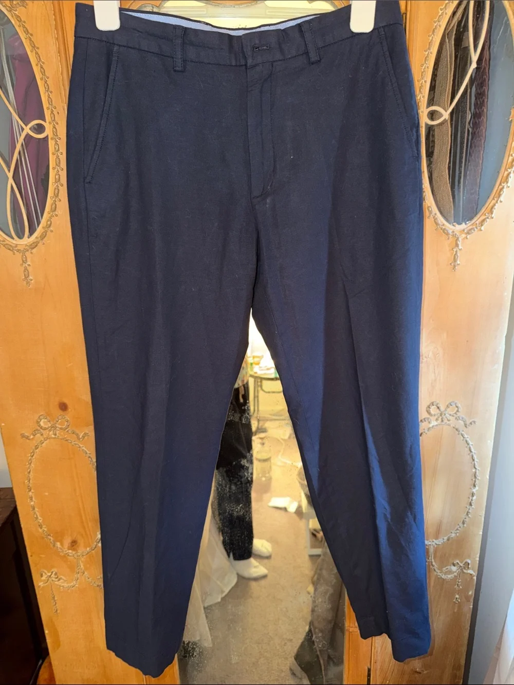 Brooks Brothers Navy Blue Chinos